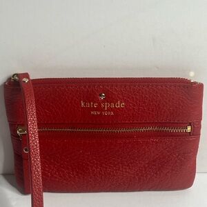 Kate Spade Vibrant Red Wristlet